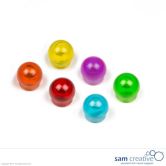 Set de imanes de Bolas 15mm colores mixtos