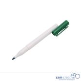 Marcador de pizarra pequeño verde