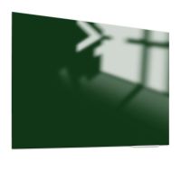 Pizarra de Vidrio Elegante Verde Botella 45x60 cm