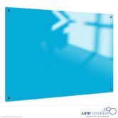 Pizarra de Vidrio Sólido Azul Celeste 60x90 cm